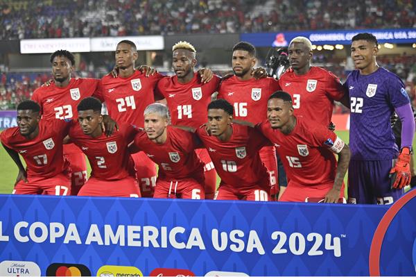 Equipo de Panamá en Copa América. Foto: EFE