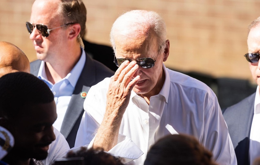 Biden protagonizó varios actos de campaña  en Pensilvania. Foto: EFE