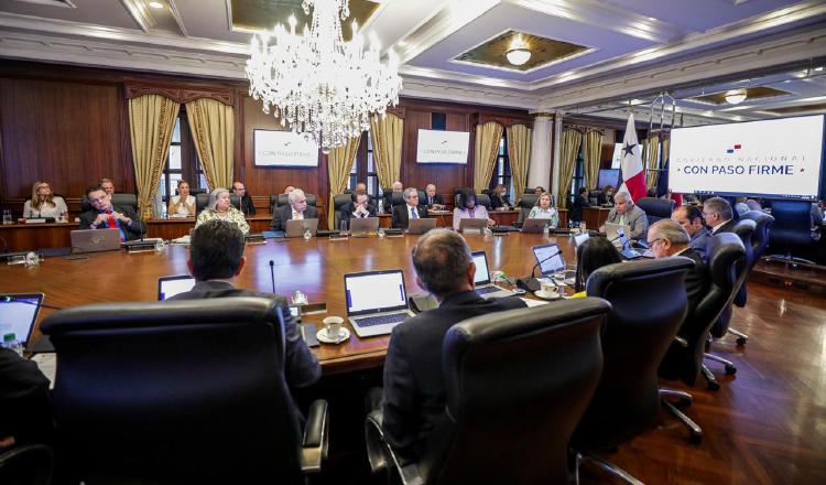 El Consejo de Gabinete realizó ayer su segunda sesión de trabajo. 