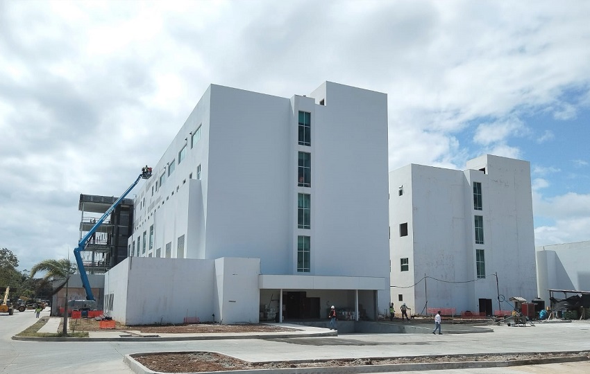 Las autoridades de salud precisan que en este nuevo hospital de la provincia de Colón contará con un total de 500 camas. Foto. Cortesía. Minsa