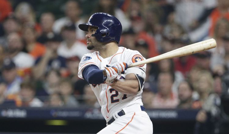 José Altuve de los Astros de Houston. Foto: EFE