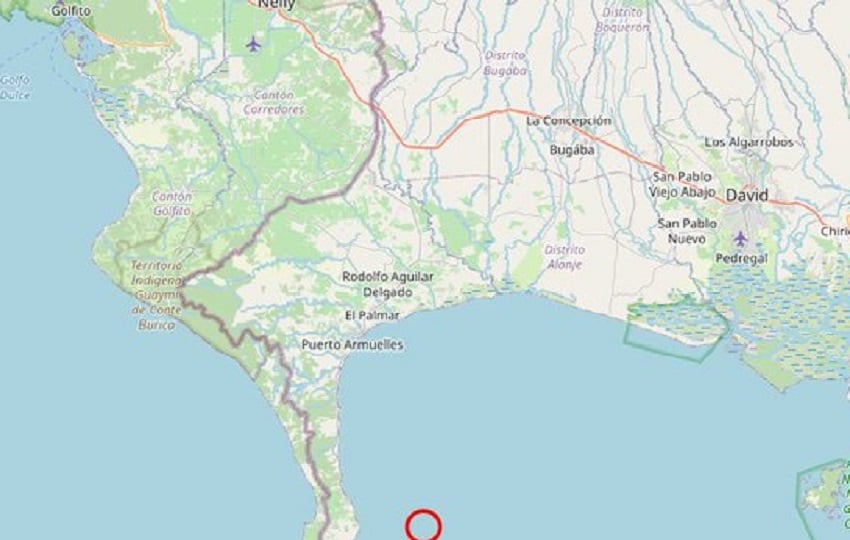 El Instituto de Geociencias de la Universidad de Panamá, reportó un movimiento principal de 5.4, y posteriormente  informó sobre una réplica.