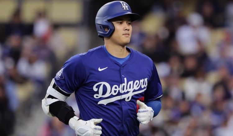 Shohei Ohtani, figura de los Dodgers de Los Ángeles. Foto: EFE