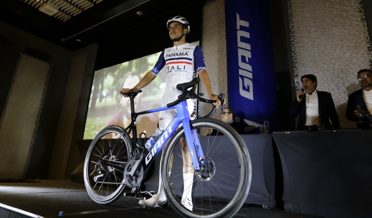 Franklin Archibold, ciclista panameño. Foto: Fepaci