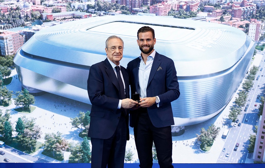 Nacho tuvo buenas palabras para su presidente, Florentino Pérez. Foto: EFE