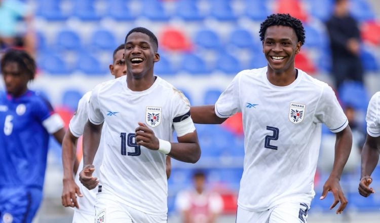 Jugadores del equipo de Panamá Sub-20. Foto: Fepafut