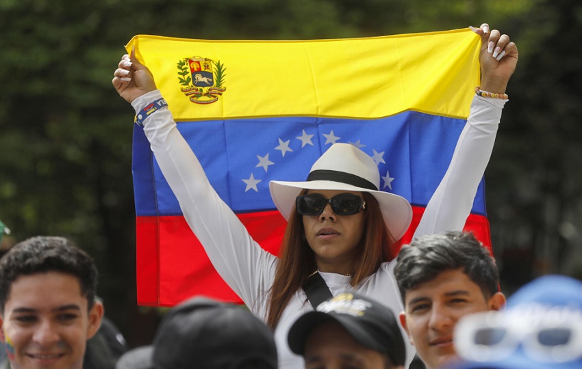 Venezolanos esperan con optimismo los resultados de las elecciones. Foto: EFE