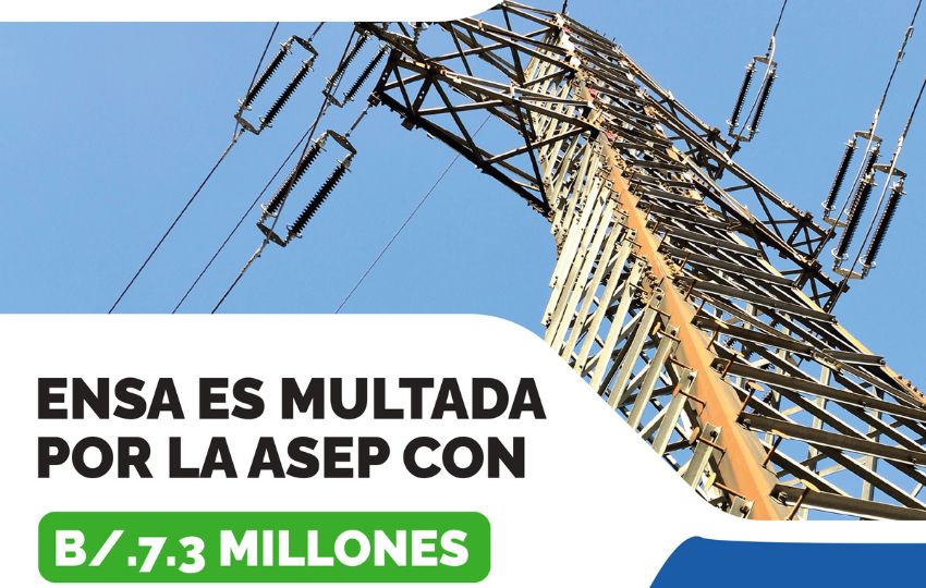 La multa es por $7.3 millones. 