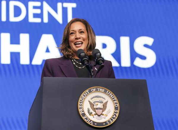 Kamala Harris. Foto: EFE