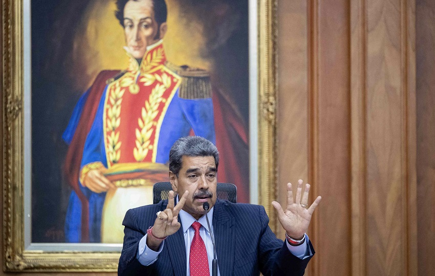 Maduro dijo que el proceso electoral está todavía por completarse. Foto: EFE