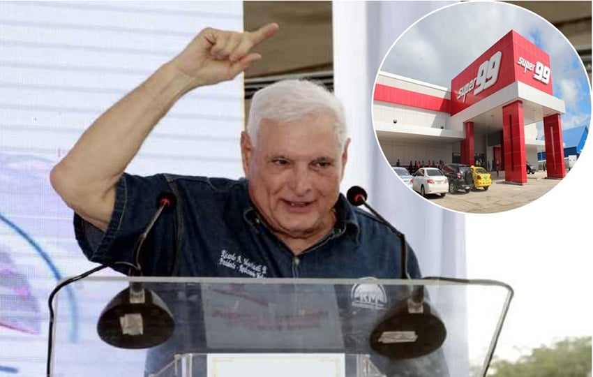 El expresidente Ricardo Martinelli es fundador de la mayor cadena de supermercados del país. Foto: Cortesía