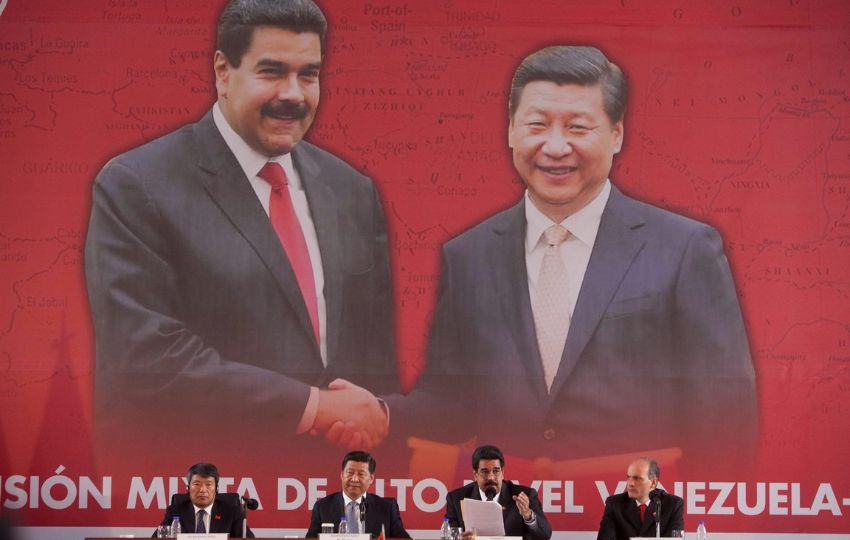 Los presidentes chino, Xi Jinping, y venezolano, Nicolás Maduro. Foto: EFE