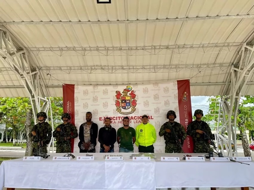 Duro golpe al Clan del Golfo. Foto: Ejército de Colombia