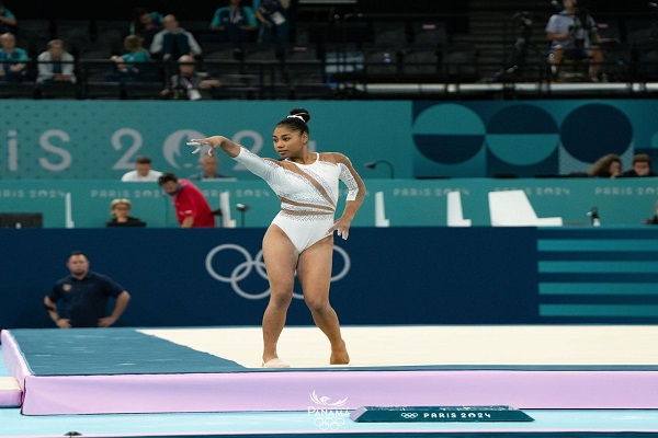 Hillary Heron, representó a la gimnasia panameña en los Juegos de París 2024. Foto: COP