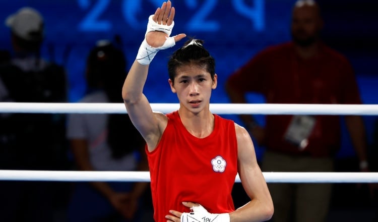 La boxeadora Lin Yu-ting. Foto:EFE