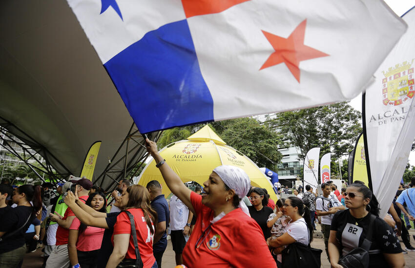 Panamá se paralizó para observar la pelea olímpica de Atheyna Bylon. Foto: Carlos Lemos/EFE