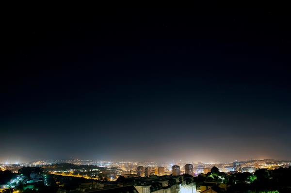 Cielo iluminado de A Coruña (Galicia). Foto: Archivo/EFE/ Cabalar