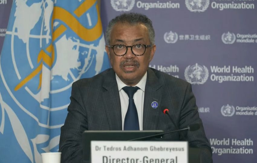 Tedros Adhanom Ghebreyesus, director general de la OMS. Foto: EFE