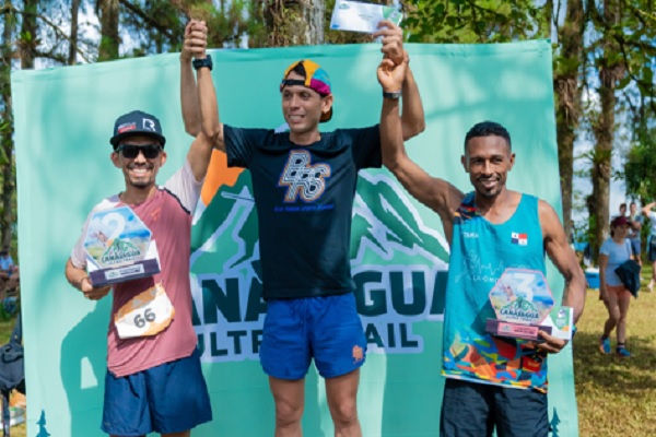 José Erubiades Cedeño se impuso en la rama masculina. Foto: Cortesía