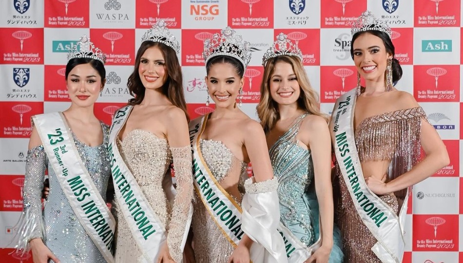 Top 5 del Miss International 2023. Foto: Instagram / @missinternationalofficial