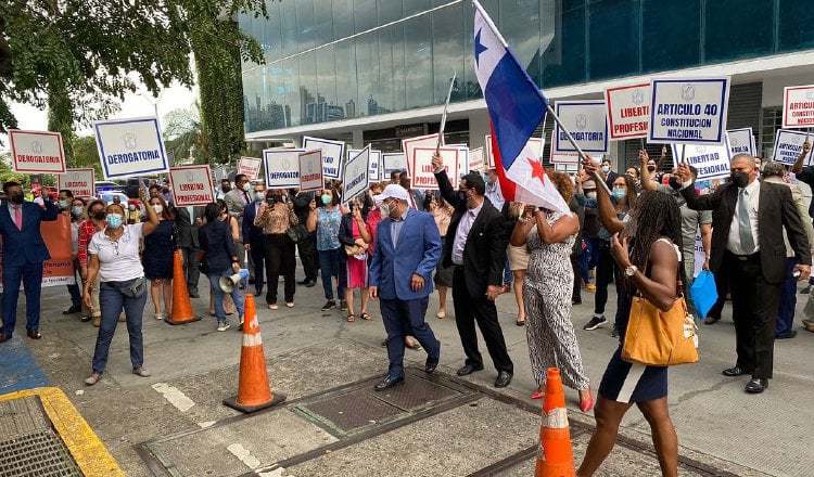 Hace dos años hubo protestas contra la facturación electrónica. Archivo