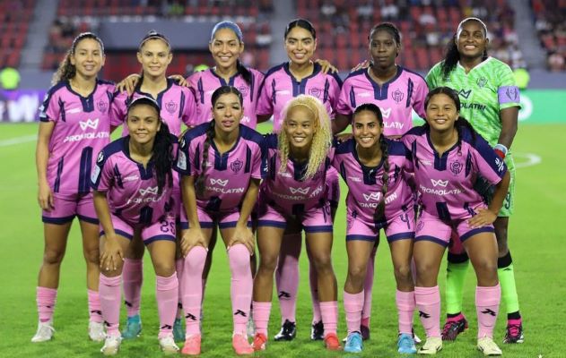 Jugadoras del equipo de Santa Fé FC. Foto: @sfc.pa