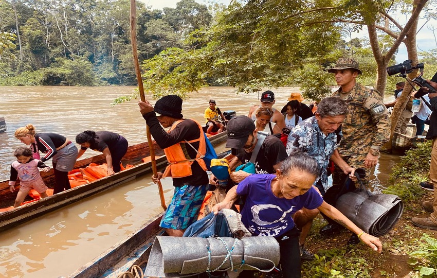 La mayoría de migrantes por el Darién son de nacionalidad venezolana. 