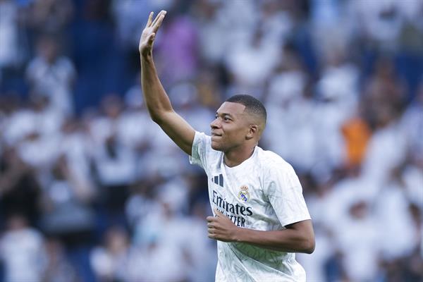 Mbappé, jugador del Real Madrid. Foto: EFE