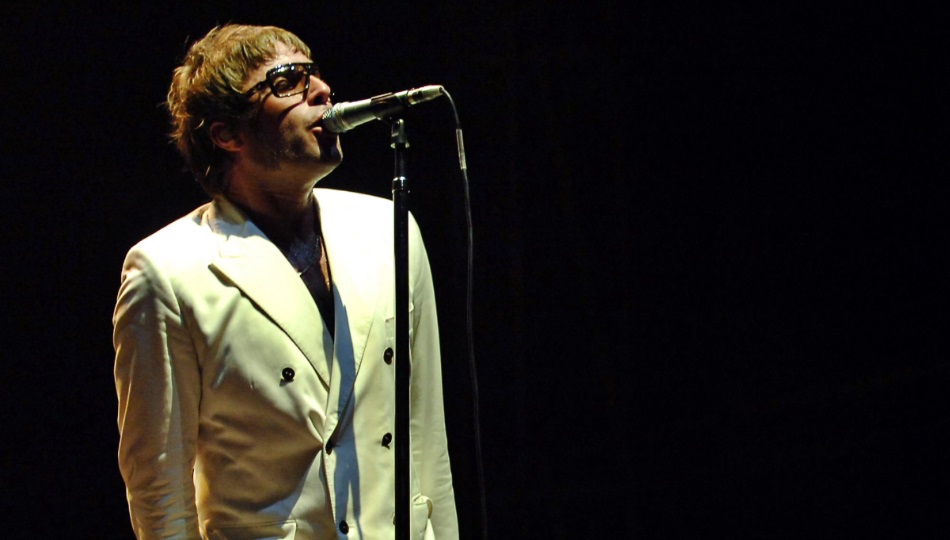  Liam Gallagher durante la presentación del disco 'Don´t believe the truth' de Oasis, el 10 de marzo de 2006. Foto: EFE / Leo La Valle