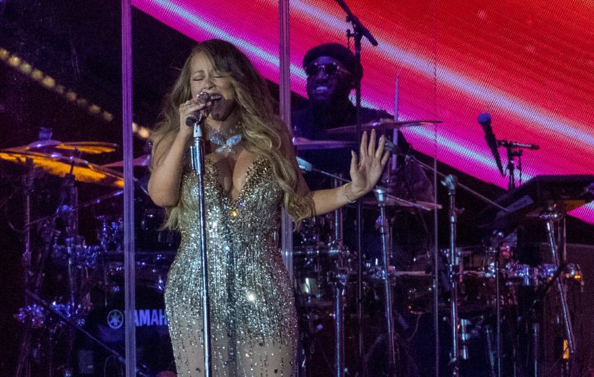 Mariah Carey durante una presentación en el Global Citizen Festival en Nueva Yor. Foto: EFE / Sarah Yenesel