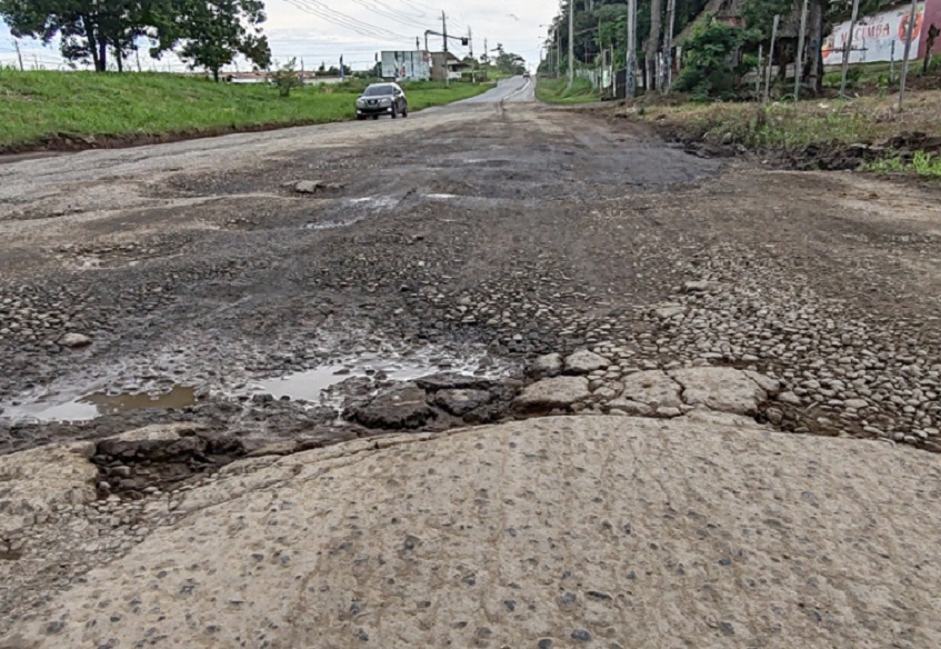 La carretera Trapichito-Represa está incluida entre los proyectos. Foto: Eric A. Montenegro. 