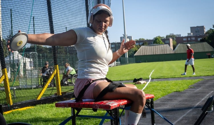 Iveth Valdés es la primera panameña que compite en tres Juegos Paralímpicos. Foto: Cortesía