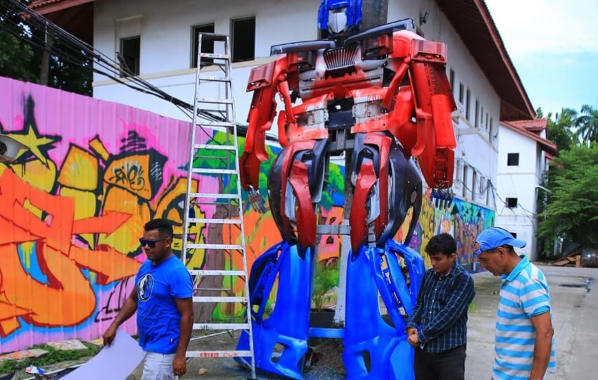 Optimus Prime. Foto: Cortesía