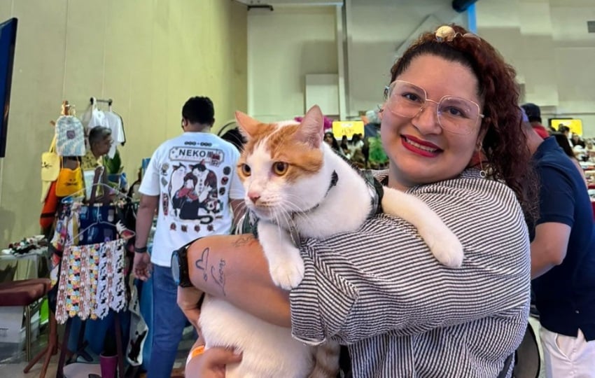 Varias Karens asistieron con sus gatos. Foto: Instagram / @michifestpanama