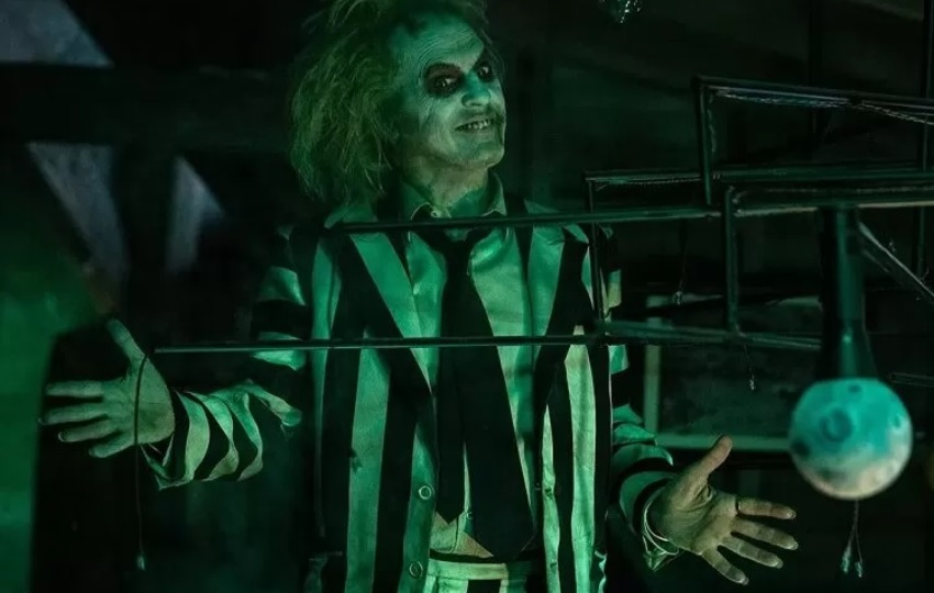 Michael Keaton como Beetlejuice. Foto: Internet