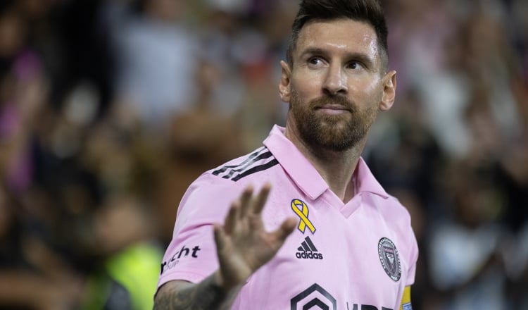 Lionel Messi, jugador del Inter Miami. Foto: EFE