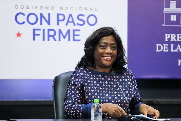 Lucy Molinar, ministra de Educación. Foto: Instagram