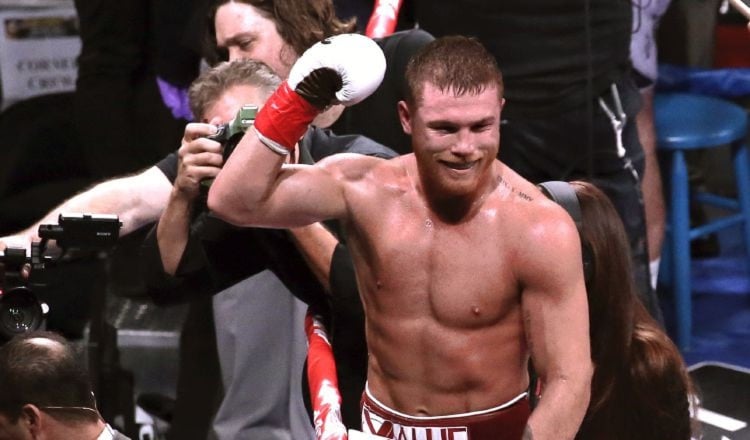 Saúl 'Canelo' Álvarez, boxeador mexicano. Foto: EFE 