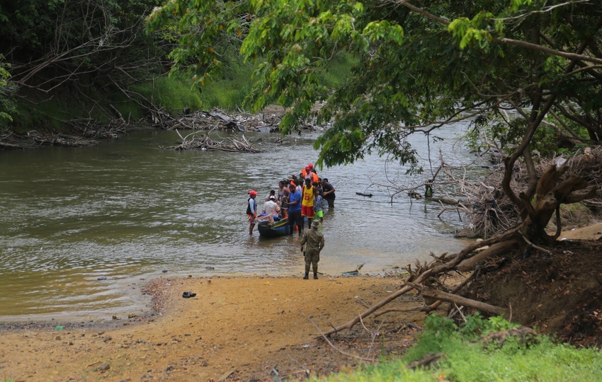 Los migrantes se exponen a situaciones de riesgo al usar rutas irregulares. Foto: Cortesía 