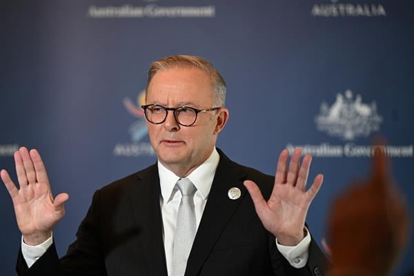 El primer ministro de Australia, Anthony Albanese. Foto: EFE