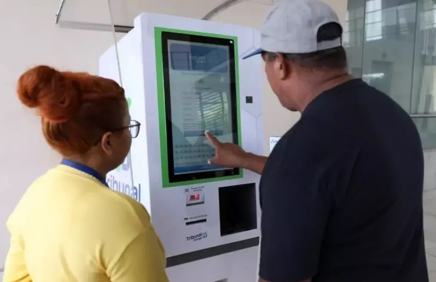 Quioscos están habilitados para adaptarse a las necesidades de cada persona. Foto: Tribunal Electoral