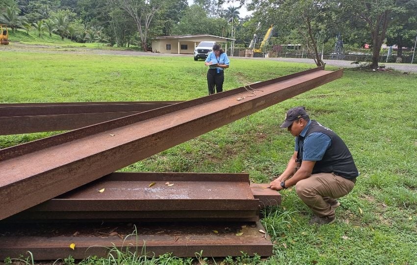 Las vigas tienen un costo de $5,000 cada una. Foto: Cortesía