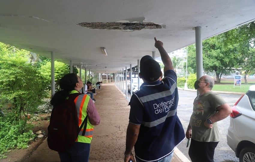  Defensoría inspecciona estructura de colegio José Remón Cantera