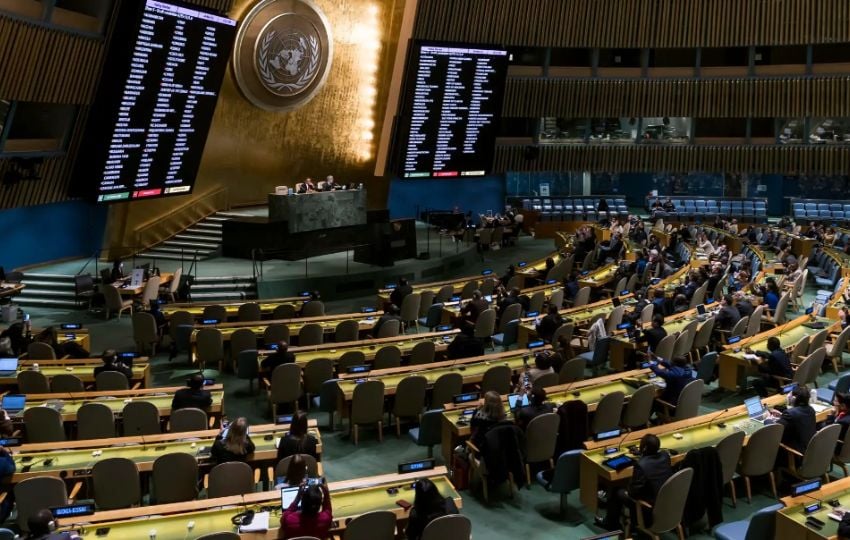 Asamblea General de la ONU. Foto: EFE