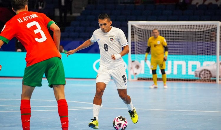 Panamá perdió ante Marruecos por 6-3 en el Mundial de Futsal 204. Foto: FPF