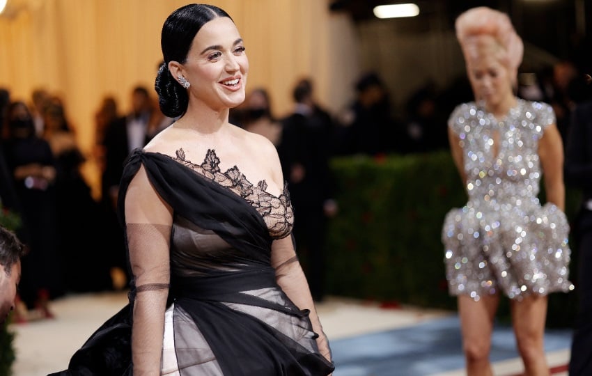 Katy Perry en una gala en 2022. Foto: EFE / EPA / Justine Lane 