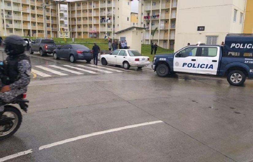 Acciones policiales en la comunidad Alto de Los Lagos, Colón. Foto: Ilustrativa.