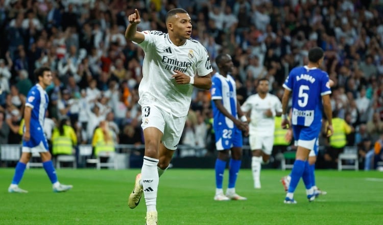 Mbappé, jugador del Real Madrid. Foto: EFE