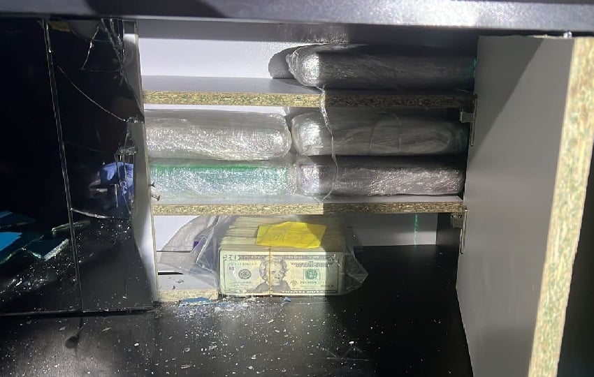 Se investiga la procedencia del dinero. Foto. Proteger y Servir