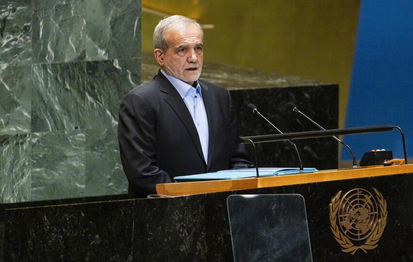 El presidente iraní, Masoud Pezeshkian condenó los hechos. Foto: EFE